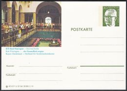 Germany 1974, Illustrated Postal Stationery "Bad Kissingen", Ref.bbzg - Cartes Postales Illustrées - Neuves