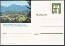 Germany 1974, Illustrated Postal Stationery "Bad Wiessee", Ref.bbzg - Cartes Postales Illustrées - Neuves