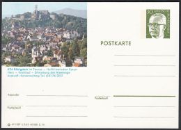 Germany 1974, Illustrated Postal Stationery "Konigstein", Ref.bbzg - Illustrated Postcards - Mint