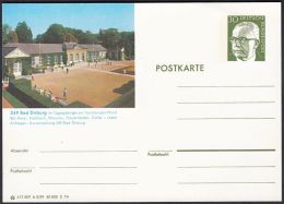 Germany 1974, Illustrated Postal Stationery "Bad Driburg", Ref.bbzg - Illustrated Postcards - Mint