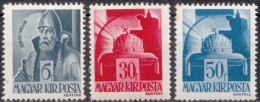 HUNGARY, 1943, War-lords, Crown, Miklós Zrinyi, Sc. 606,13-14 - Nuevos