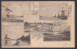 NETHERLANDS - Zaanstreek, Zaan - Windmills, Windmühlen, Year 1903 - Zaanstreek