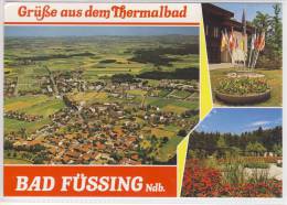 Grüße Aus BAD FÜSSING - Panorama, Luftbild, Flugaufnahme - Bad Fuessing