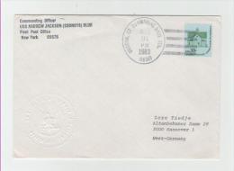 2 Verschiedene Naval Cover USS  A.Jackson SSN 619 - Sous-marins