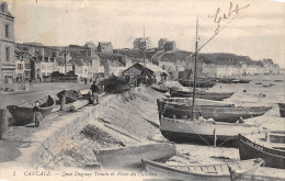 ¤¤  -   5   -  CANCALE   -  Quai Dugay-Trouin Et Place Du Calvaire  -  Bateaux De Pêches   -  ¤¤ - Cancale