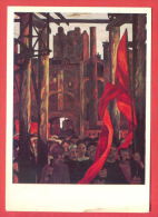 151984 / Russia Art  Aleksandr Aleksandrovich Smolin ,  Petr Aleksandrovich Smolin - Labor Strikes - Russie Russland - Sciopero