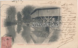 VILLENOY - LE PORT DE LA SUCRERIE SUR LE CANAL DE L'OURCQ - Villenoy