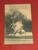 BRUXELLES -  IXELLES -  Monument Aux Officiers, Sous-officiers, Gendarmes Morts Pour La Patrie -  1924  -  (2 Scans) - Ixelles - Elsene