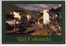 VAIL, Colorado - Pedestrian Vail Villge High In The Colorado Rocky Mountains - Rocky Mountains