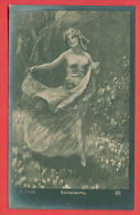 152101 / Artist  Art Maxim Trübe - LIBERTY , EROTIC WOMAN FOREST - 35 Publ. Bulgaria Bulgarie Bulgarien Bulgarije - Truebe, Maxim