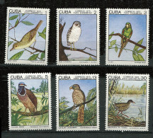 Cuba ** N° 1853 à 1858 - Oiseaux De Cuba - Unused Stamps