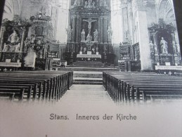 CPA PRECURSEUR CARTE  POSTALE De La Suisse  Helvetia STANS INNERES DER KIRCHE - Stans