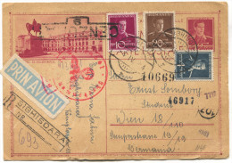 Romania, SIGHISOARA, WW2, 1944. Registered, Air Mail, Germany Censorship - 2. Weltkrieg (Briefe)