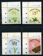 CAYMAN  ISLANDS   1985   Orchids     Set  Of  4   MNH - Kaimaninseln