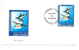 FDC Nouvelle Calédonie - Les Arts Du Pacifique - Oblitération 03/11/1997 Nouméa (1er Jour) - FDC