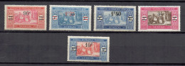 Sénégal N° 96 à 100 Neufs Charniere - Unused Stamps