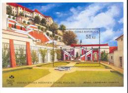 Czech Republic 2008  - Ledeburska Garden In Prague, S/S, MNH - Blocks & Sheetlets