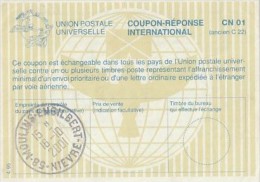 MOULIN ENGILBERT, REPLY COUPON, REPONSE, UPU, 2001, FRANCE - Buoni Risposte