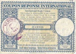 LOS ANGELES,  REPLY COUPON, REPONSE, UPU, 1967, USA - Andere & Zonder Classificatie