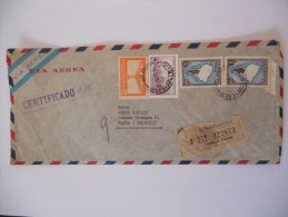 Argentine Lettre Recommande De Buenos Aires 1949 Pour Paris - Lettres & Documents