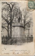 France - Carte Postale Circule En 1903 - Paris - Statue De Louis XIII - 2/scans - Statue