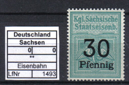 Kgl. >Sächsische Staatseisenbahn ** - Saxony