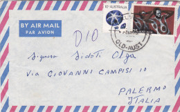 AUSTRALIA  /  ITALIA ( Palermo )  -  Cover _ Lettera _ Commemorativo Isolato - Brieven En Documenten