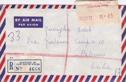 AUSTRALIA  /  ITALIA ( Palermo )  -  Cover _ Lettera _ Commemorativo Isolato - Storia Postale