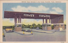 Tulsa Entrance To The Turner Turnpike Tulsa Oklahoma 1956 - Tulsa