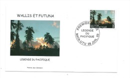 FDC Wallis Et Futuna - Légende Du Pacifique - Oblitération 28/07/2003 Mata-Utu (1er Jour) - FDC