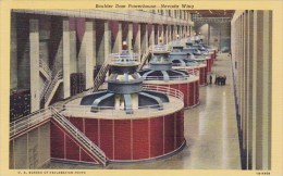 Boulder Dam Powerhouse Nevada Wing Boulder City Nevada - Andere & Zonder Classificatie