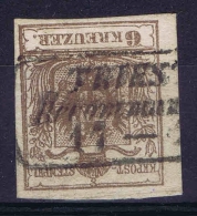 Österreich 1850 Mi Nr 4 Y  Used TRIEST Cat Value Ferchenbauer  € 450 - Gebruikt