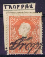Österreich 1858 Mi Nr 10 I Used  Cat Value  € 500  TROPPAU - Used Stamps