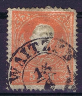 Österreich 1858 Mi Nr 10 I Used  Cat Value  € 500  WAITZEN, Some Damage Right Top Corner - Used Stamps