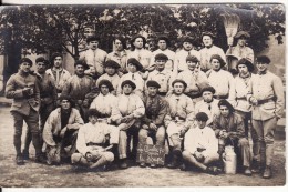 Carte Postale Photo Militaire Français 159 ème Régiment D'Infanterie Alpine R.I.A De BRIANCON (Hautes Alpes) Chasseurs - Briancon