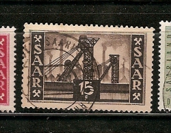 Saar (48) - Used Stamps