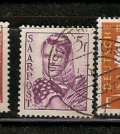 Saar (52) - Used Stamps