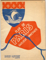 PLAN DE PARIS Et Banlieu Immédiate  BLONDEL LA ROUGERIE  1948 - Europa