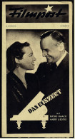 "Filmpost" "Das Konzert" Mit Kathe Haack , Harry Liedtke  -  Filmprogramm Nr. 52 Von Ca. 1948 - Andere & Zonder Classificatie