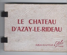 Pochette 10 PHOTOS ,chateau AZAY LE RIDEAU - Autres & Non Classés