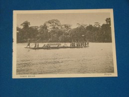 CONGO  BELGE -  Pirogue - Kinshasa - Léopoldville