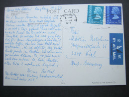 1977, Luftpostkarte - Lettres & Documents