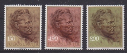 Yugoslavia 1977 Tito 3v ** Mnh (17216) - Unused Stamps