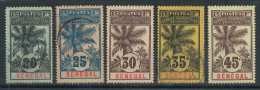 SENEGAL  JOLI LOT   NEUF * ET OBLIT.  YT 36-37-38-39-41   TB - Unused Stamps
