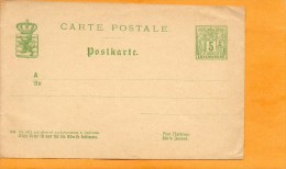 Luxembourg Old Card Unused - Entiers Postaux