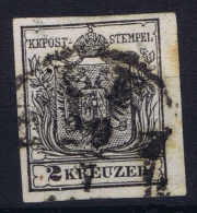 Österreich 1850 Mi Nr 2 Used, Signed/ Signé/signiert/ Approvato - Gebraucht