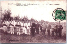 44 NORT SUR ERDRE - Soldat à L'exercice. - Nort Sur Erdre