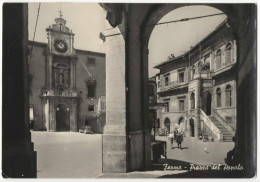 C165 !!! FERMO PIAZZA DEL POPOLO 1960 F.G. !!! - Fermo