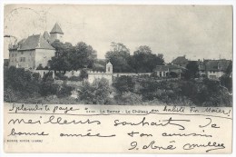Delcampe - Vaud ---- LA  SARRAZ ----- CHATEAU ----Précurseur --- 1903  --- - La Sarraz