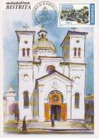 BISTRITA MONASTERY, CM, MAXICARD, CARTES MAXIMUM, OBLIT FDC, 1999, ROMANIA - Abdijen En Kloosters